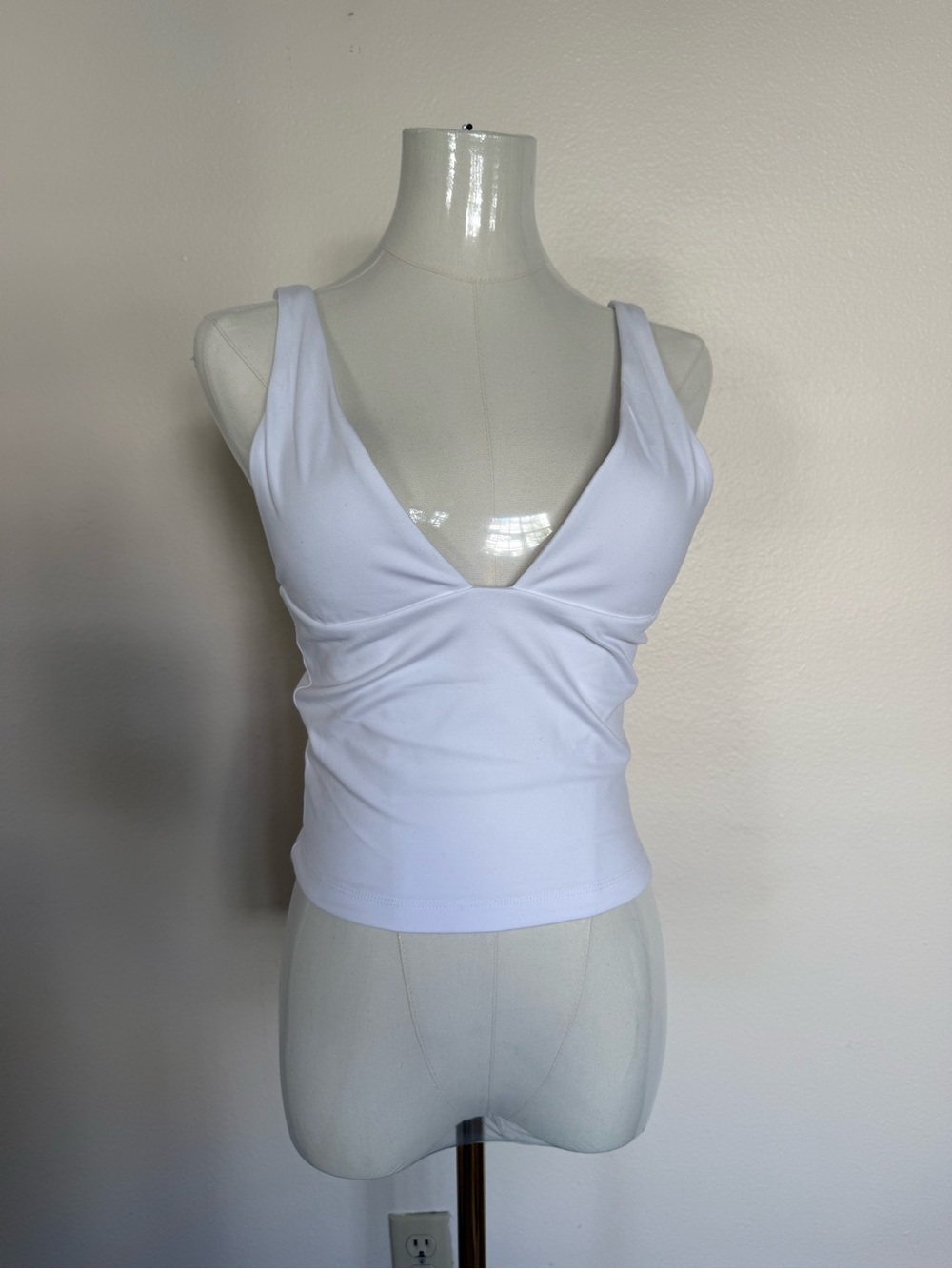 CSB x Isabelle Mathers White Pilates Tank